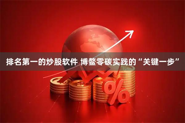 排名第一的炒股软件 博鳌零碳实践的“关键一步”